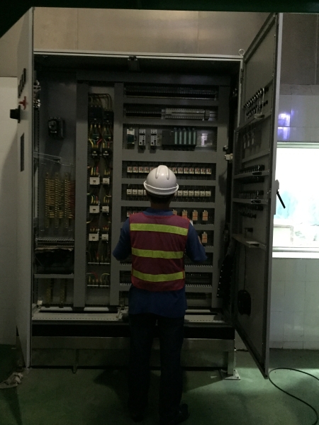 豆奶廠磨豆車間控制系統